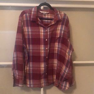 Maroon Flannel